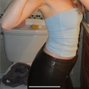 Danier Women’s Dark Brown Leather pants